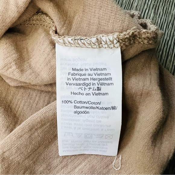 Madewell Whisper Cotton V-Neck Pocket Tank | Size S - Picture 6 of 6